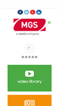 Mobile Screenshot of mgsmachine.com